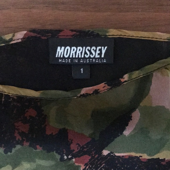 Morrissey Floral Silk Skirt 28” waste - Picture 4 of 4